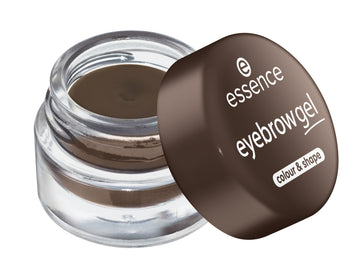 essence eyebrow gel COLOUR & SHAPE 04 dark brown 3g